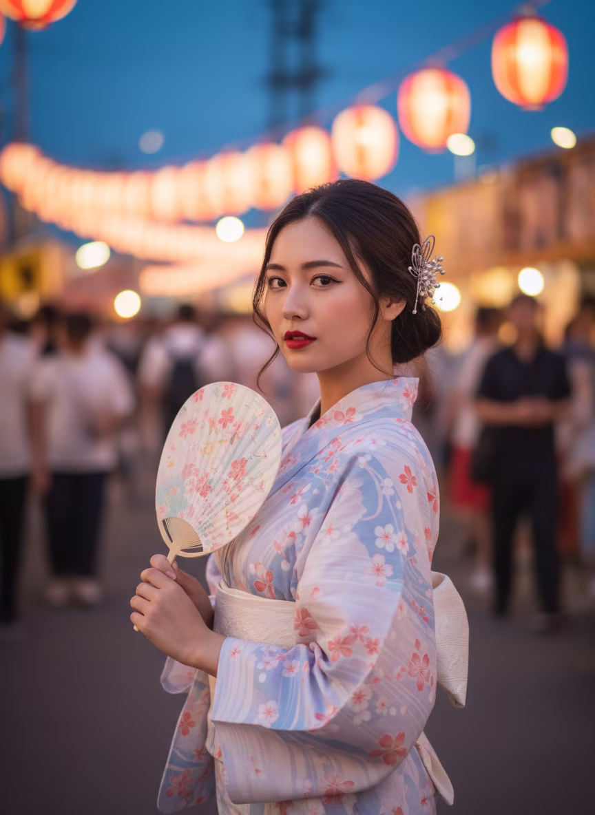 Japanese Summer Festival Yukata